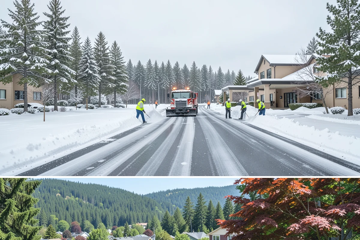 Porch Steps Clearing in Index, Snohomish County, WA - Porch steps need regular clearing all winter, with extra attention during thaws when roof drip refreezes at the base of the...