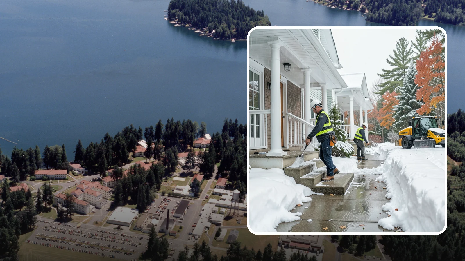 Porch Steps Clearing in Lakewood, Pierce County, WA - We clear porch steps and the landing above them so your covered entrance stays safe to use.