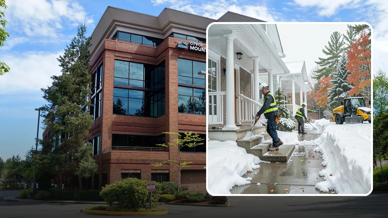 Porch Steps Clearing in Mountlake Terrace, Snohomish County, WA - We clear porch steps and the landing above them so your covered entrance stays safe to use.