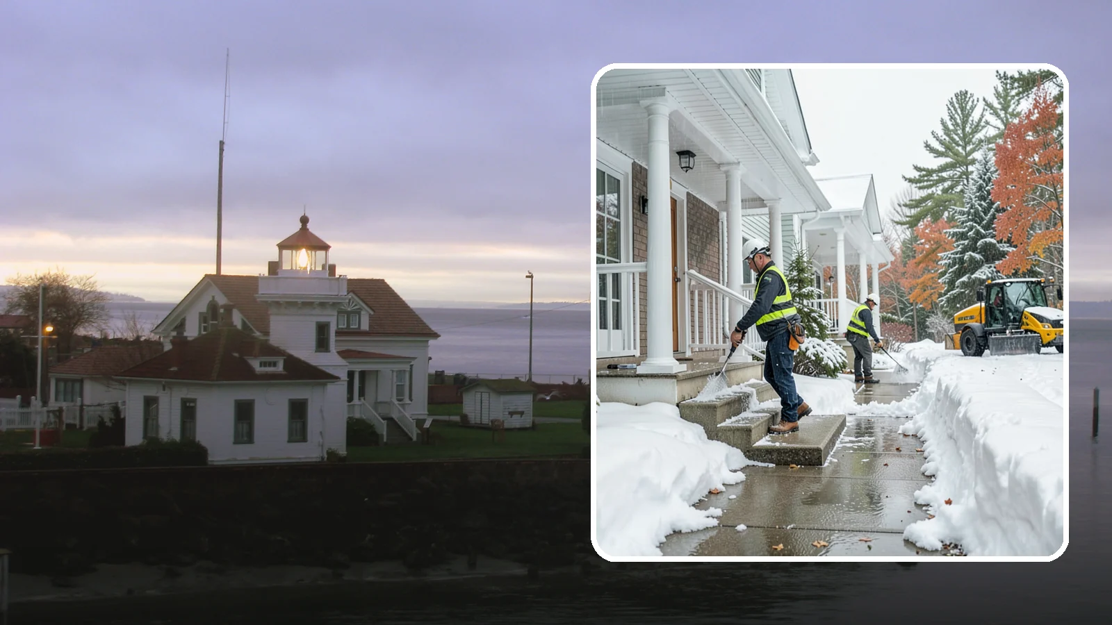 Porch Steps Clearing in Mukilteo, Snohomish County, WA - We clear porch steps and the landing above them so your covered entrance stays safe to use.