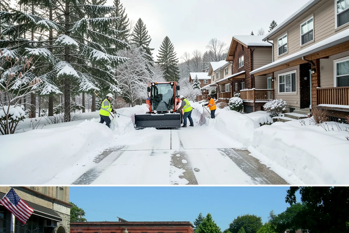 Porch Steps Clearing in Snohomish, Snohomish County, WA - Porch steps need regular clearing all winter, with extra attention during thaws when roof drip refreezes at the base of the...