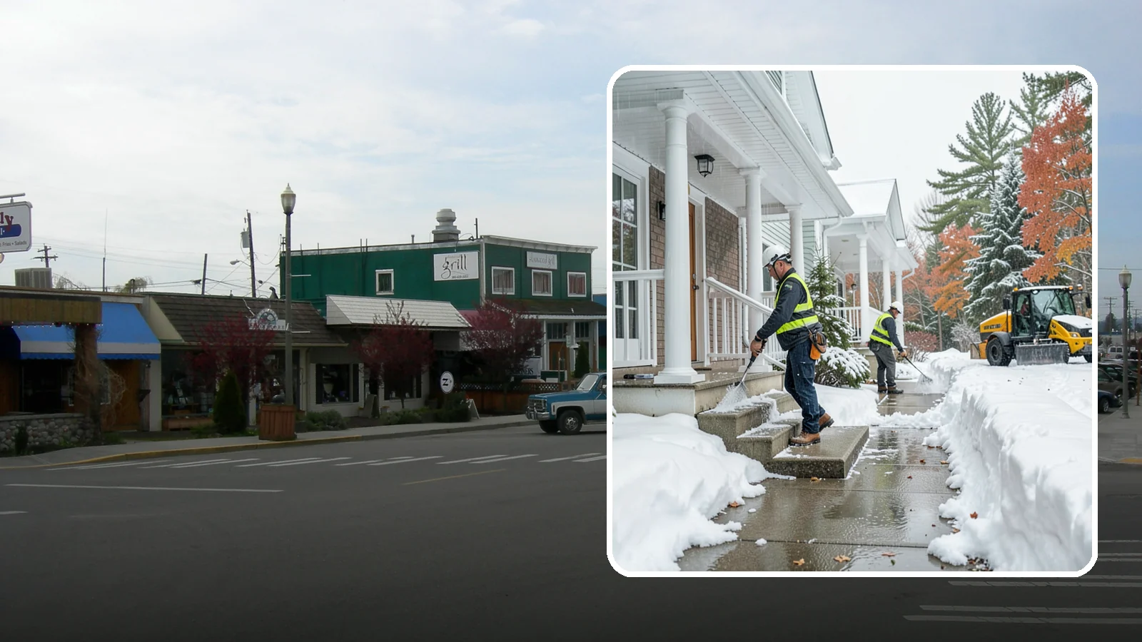 Porch Steps Clearing in Stanwood, Snohomish County, WA - We clear porch steps and the landing above them so your covered entrance stays safe to use.