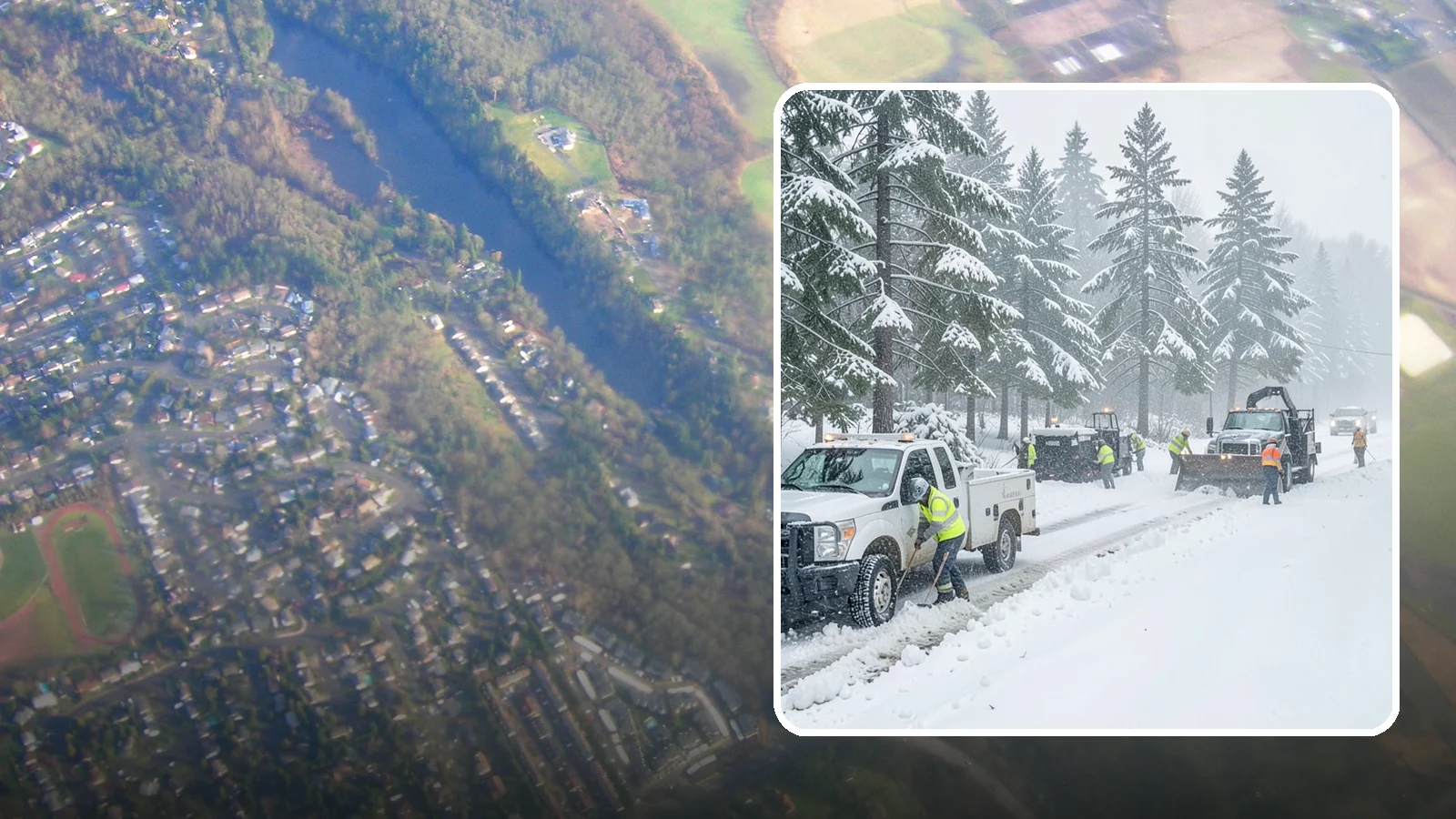 Post-Storm Cleanup in Algona, King County, WA - Thorough follow-up clearing that removes leftover snow, ice, and slush after the main event passes.