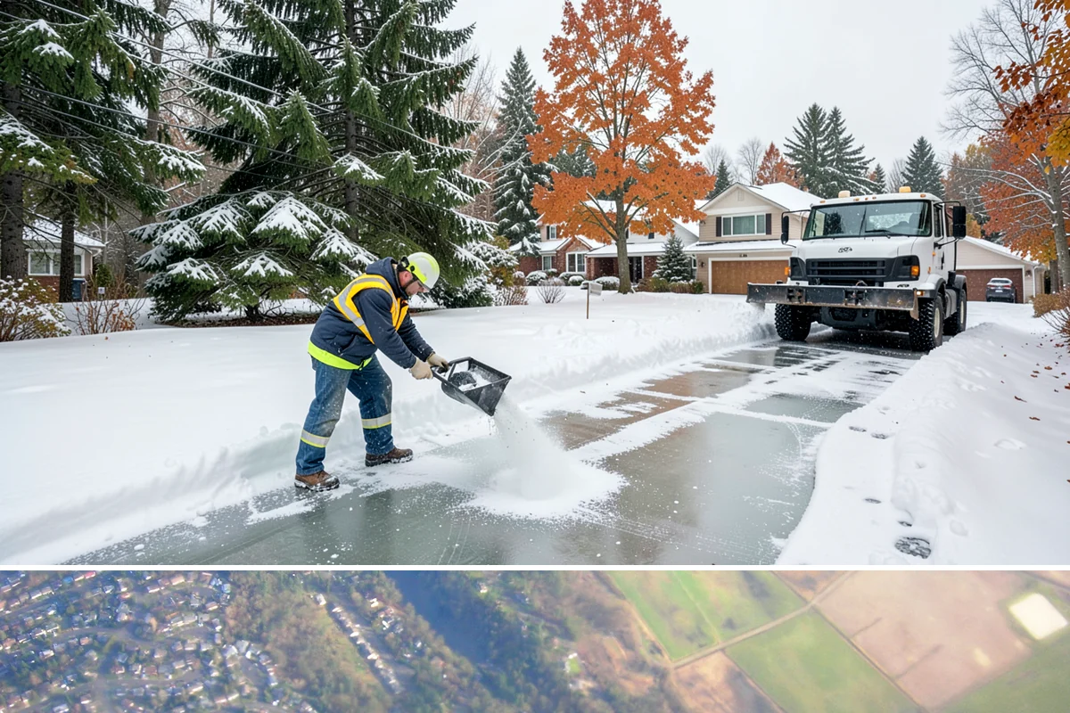 Post-Storm Cleanup in Algona, King County, WA - Cleanup visits follow storms throughout winter, with the greatest need during January and February freeze-thaw cycles.