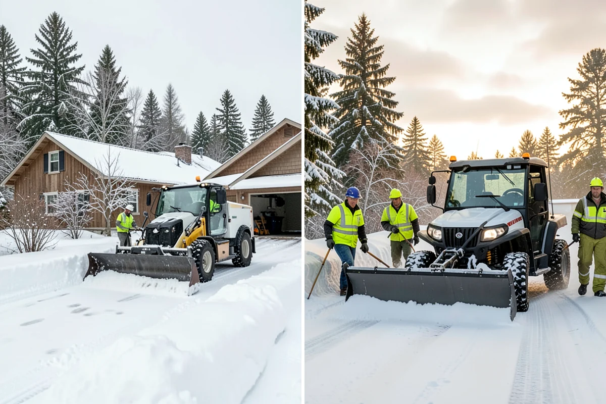 Post-Storm Cleanup in Arlington, Snohomish County, WA - We return once the storm's accumulation has stopped