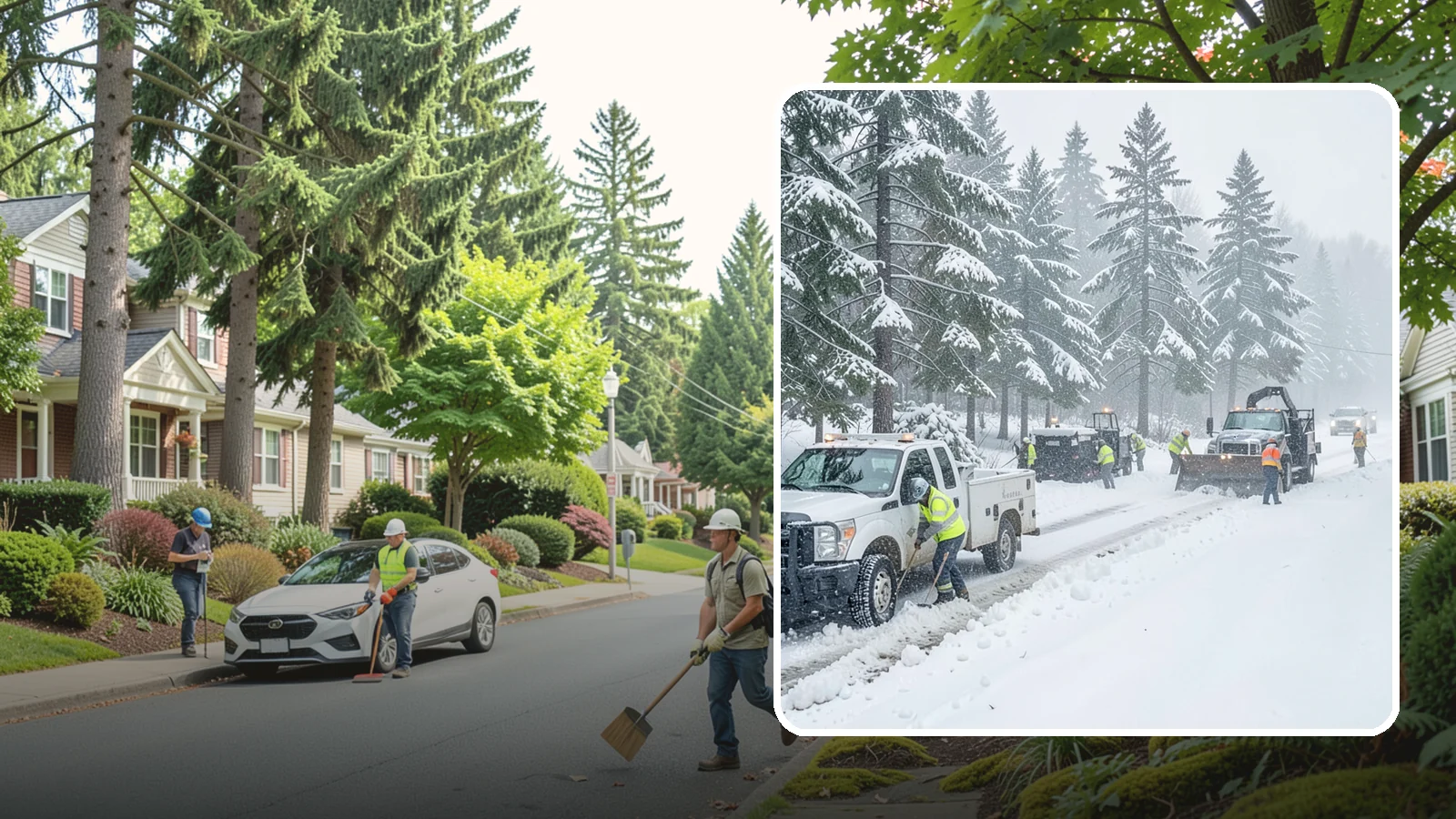 Post-Storm Cleanup in Beaux Arts Village, King County, WA - Thorough follow-up clearing that removes leftover snow, ice, and slush after the main event passes.