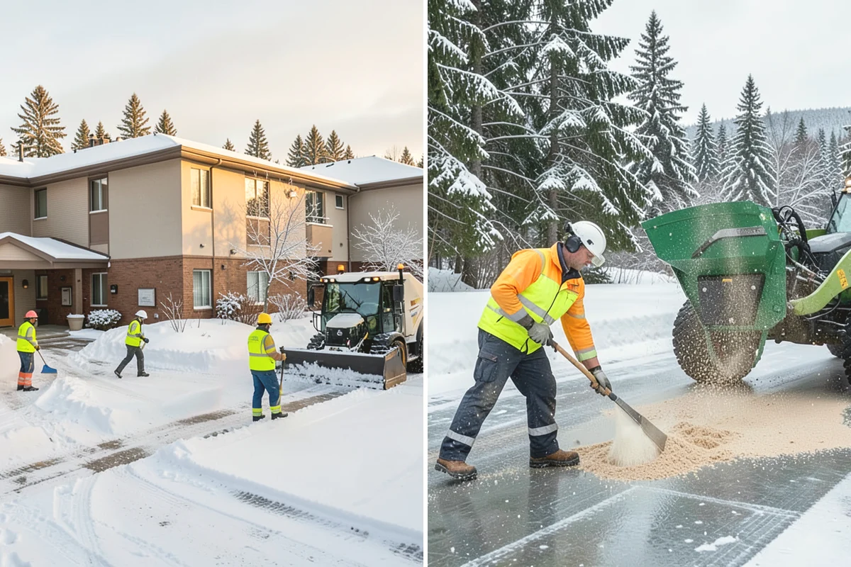 Post-Storm Cleanup in Black Diamond, King County, WA - We return once the storm's accumulation has stopped