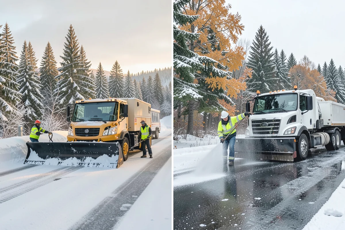 Post-Storm Cleanup in Bonney Lake, Pierce County, WA - We return once the storm's accumulation has stopped