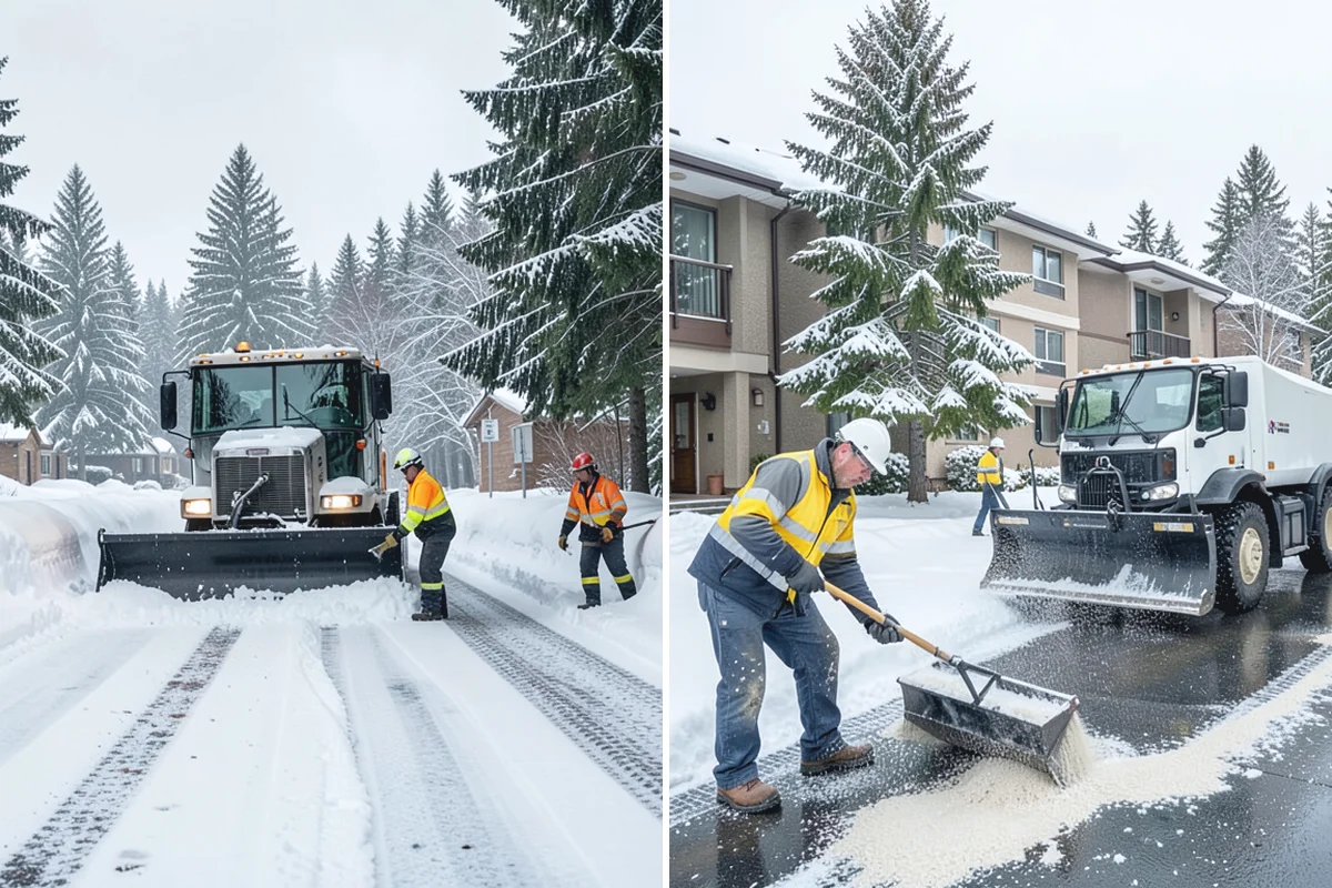 Post-Storm Cleanup in Buckley, Pierce County, WA - We return once the storm's accumulation has stopped