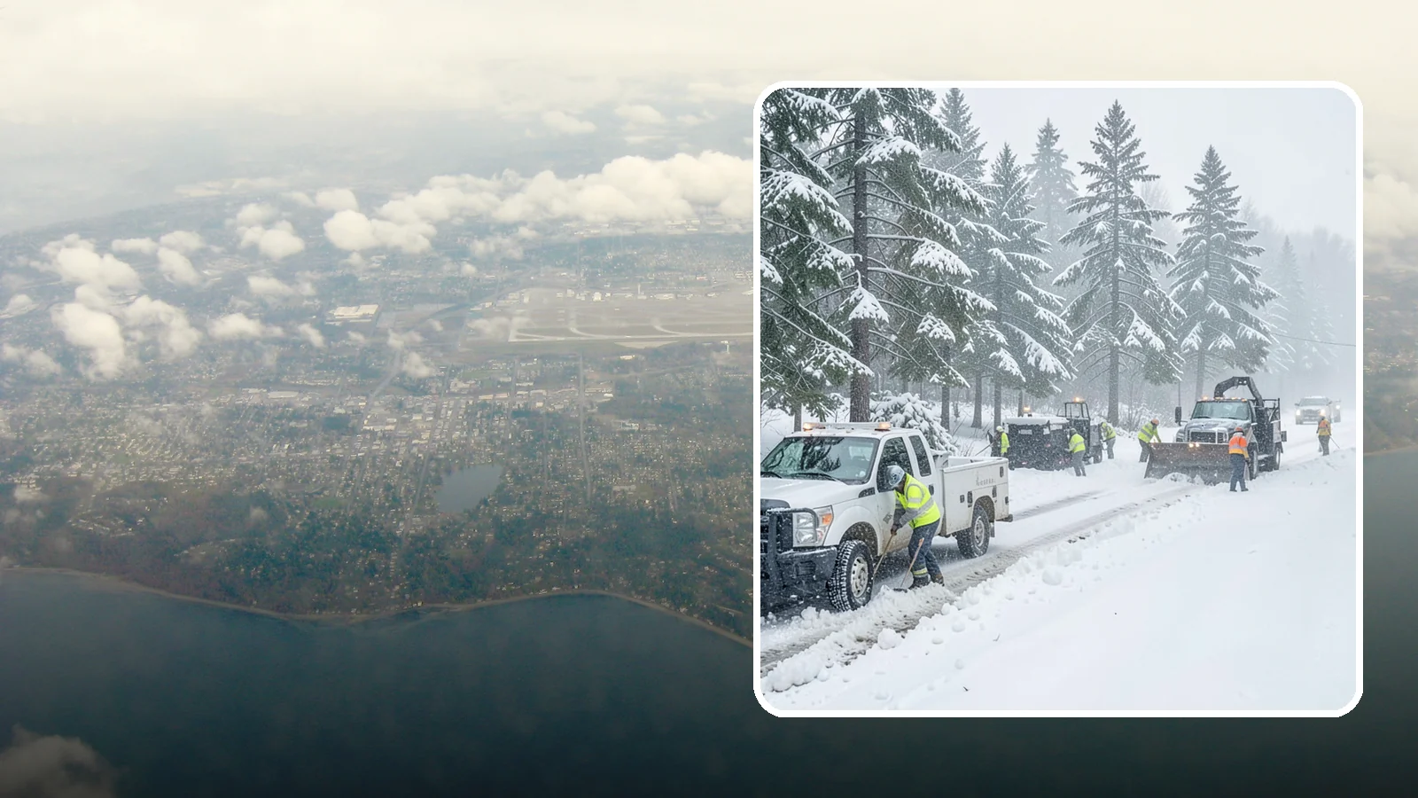 Post-Storm Cleanup in Burien, King County, WA - Thorough follow-up clearing that removes leftover snow, ice, and slush after the main event passes.