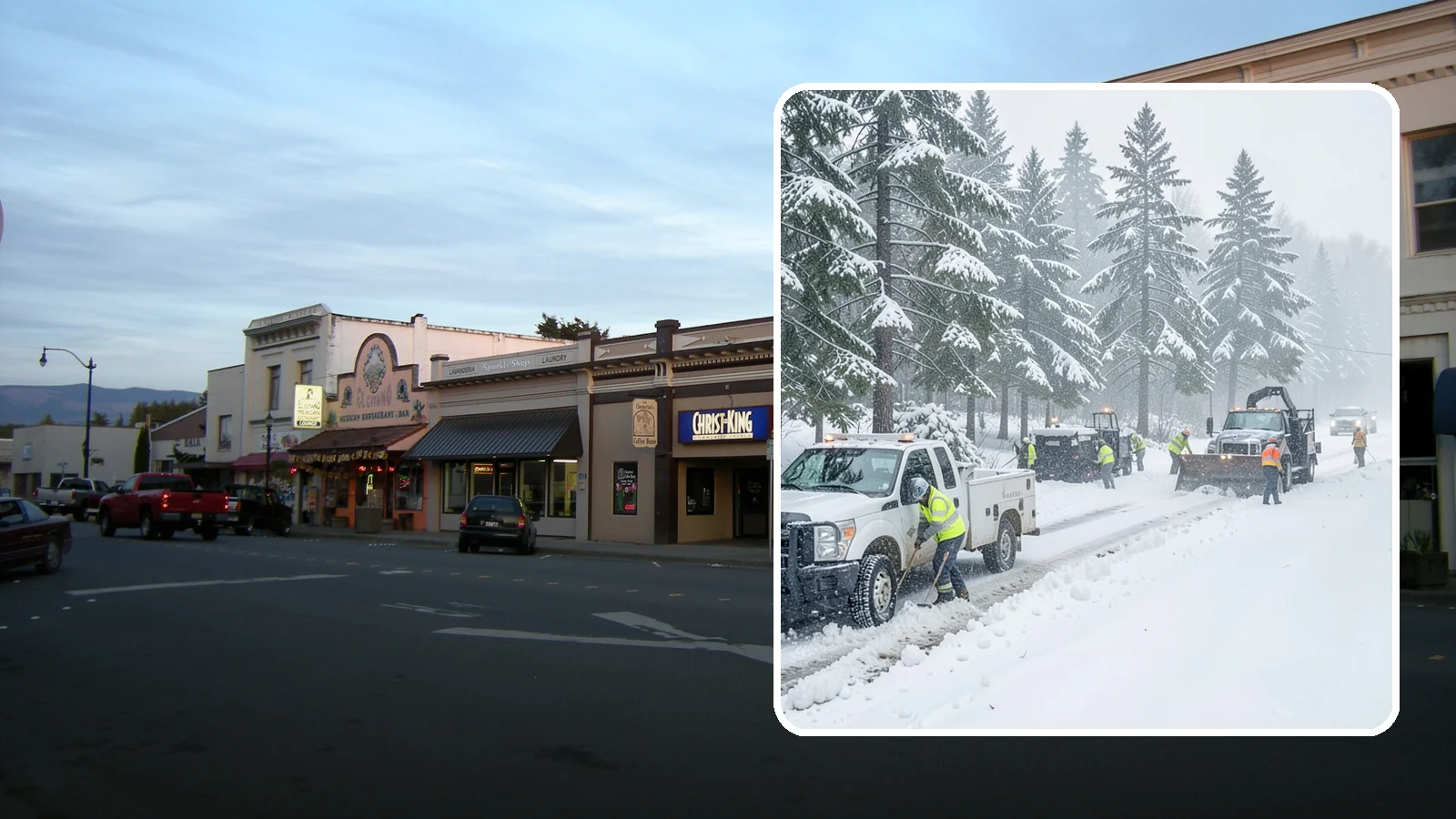 Post-Storm Cleanup in Burlington, Skagit County, WA - Thorough follow-up clearing that removes leftover snow, ice, and slush after the main event passes.