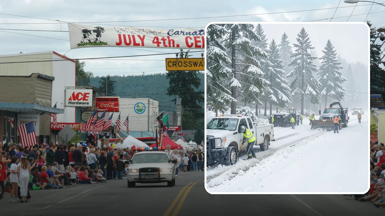 Post-Storm Cleanup in Carnation, King County, WA - Thorough follow-up clearing that removes leftover snow, ice, and slush after the main event passes.