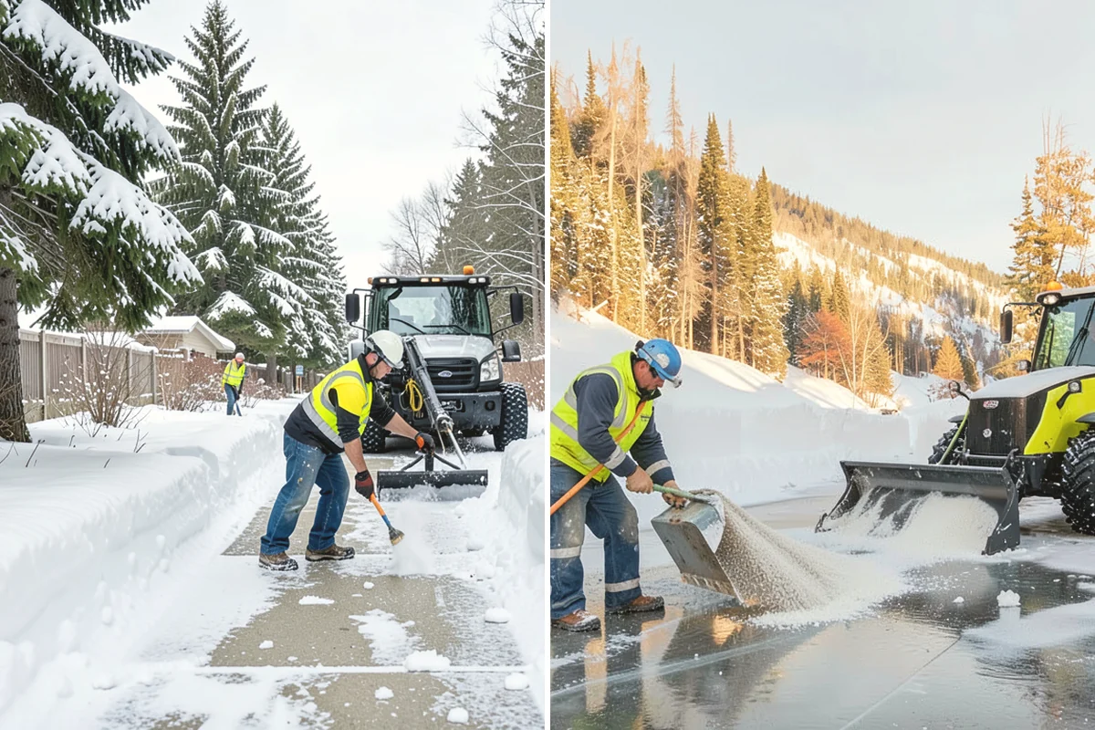 Post-Storm Cleanup in Carnation, King County, WA - We return once the storm's accumulation has stopped