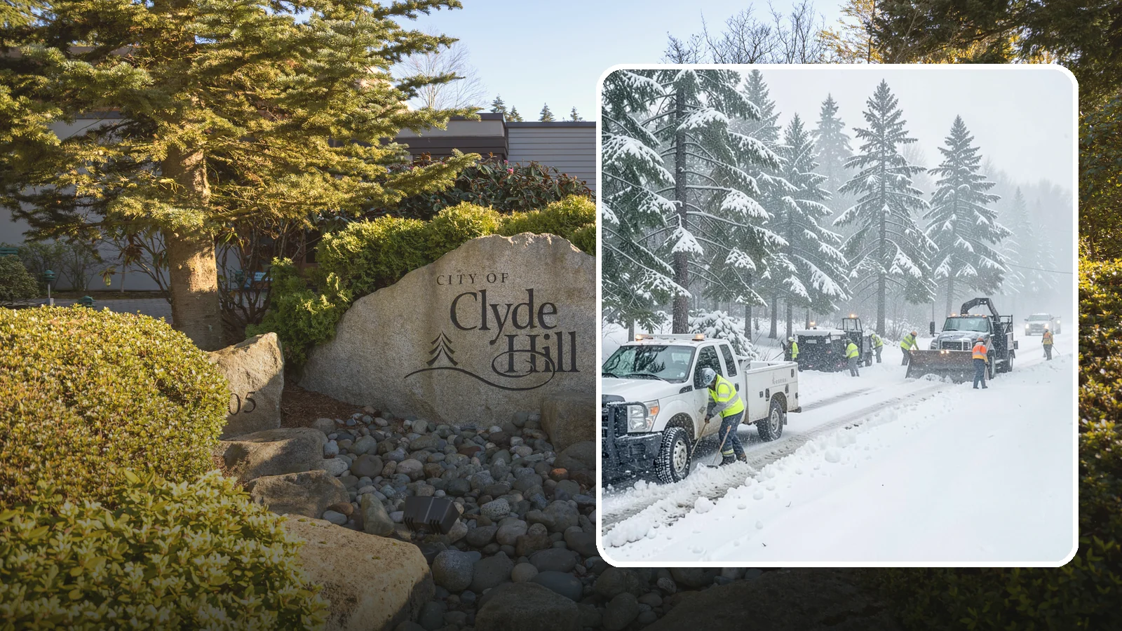 Post-Storm Cleanup in Clyde Hill, King County, WA - Thorough follow-up clearing that removes leftover snow, ice, and slush after the main event passes.