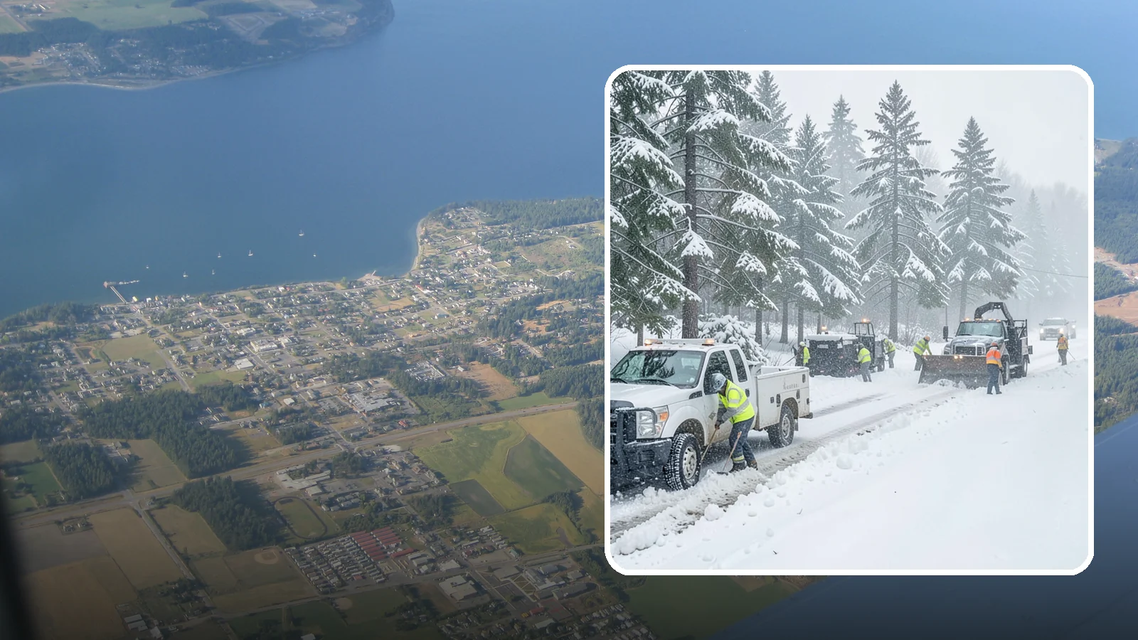 Post-Storm Cleanup in Coupeville, Island County, WA - Thorough follow-up clearing that removes leftover snow, ice, and slush after the main event passes.