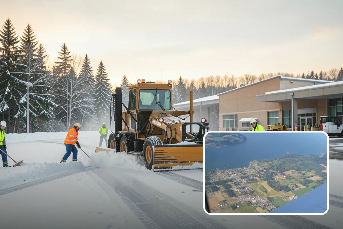 Post-Storm Cleanup in Coupeville, Island County, WA - Removes packed ridges and leftover windrows