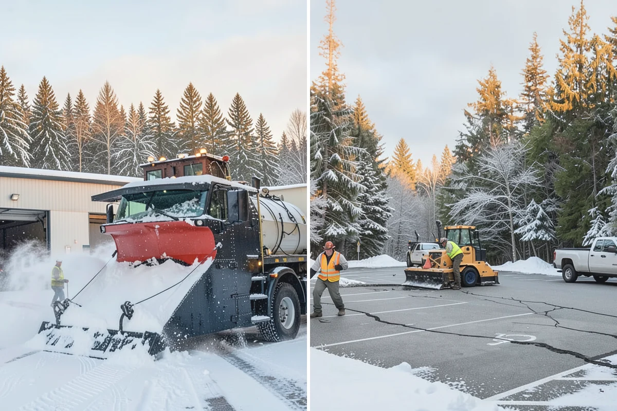 Post-Storm Cleanup in Darrington, Snohomish County, WA - We return once the storm's accumulation has stopped