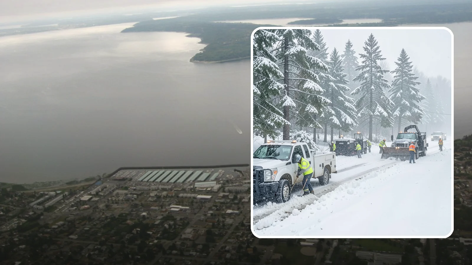 Post-Storm Cleanup in Des Moines, King County, WA - Thorough follow-up clearing that removes leftover snow, ice, and slush after the main event passes.
