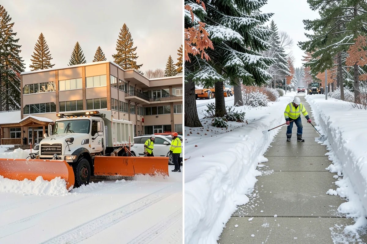 Post-Storm Cleanup in DuPont, Pierce County, WA - We return once the storm's accumulation has stopped