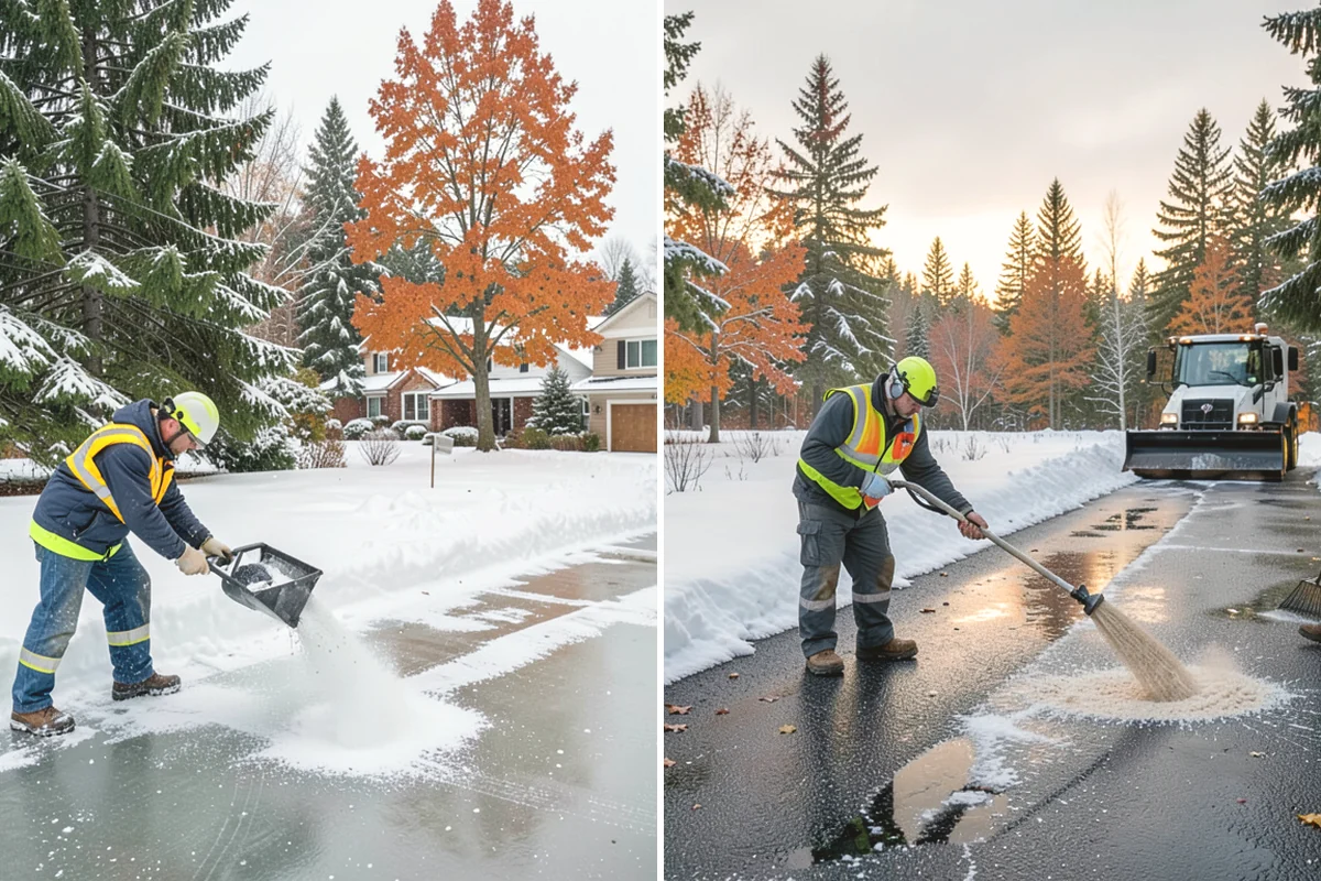 Post-Storm Cleanup in Duvall, King County, WA - We return once the storm's accumulation has stopped