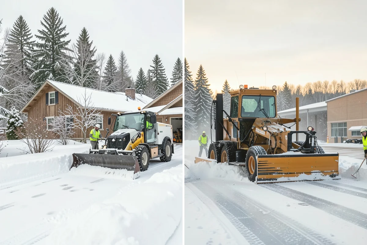 Post-Storm Cleanup in Edgewood, Pierce County, WA - We return once the storm's accumulation has stopped