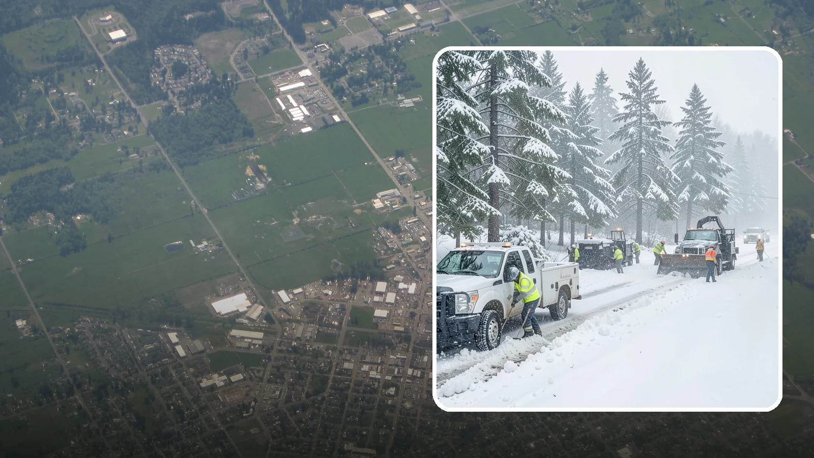 Post-Storm Cleanup in Enumclaw, King County, WA - Thorough follow-up clearing that removes leftover snow, ice, and slush after the main event passes.