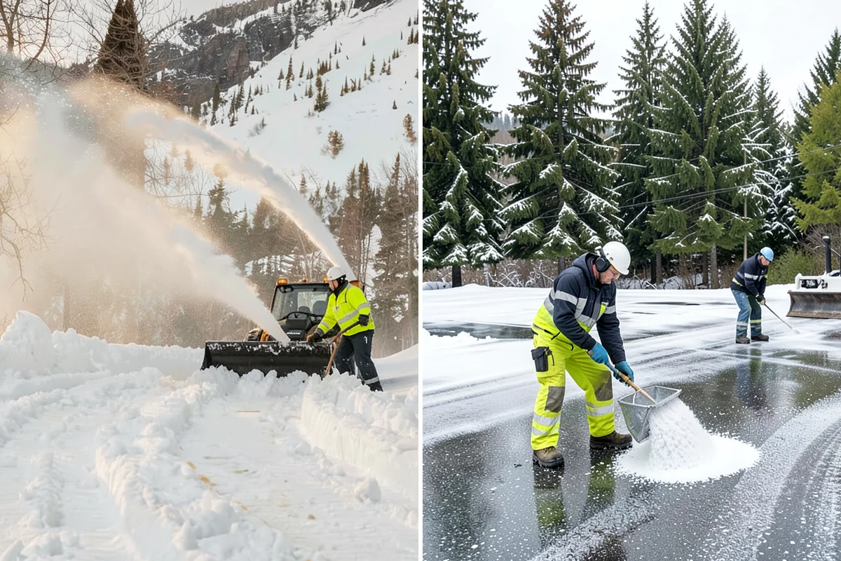 Post-Storm Cleanup in Federal Way, King County, WA - We return once the storm's accumulation has stopped