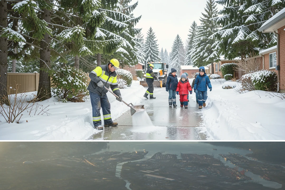 Post-Storm Cleanup in Fife, Pierce County, WA - Cleanup visits follow storms throughout winter, with the greatest need during January and February freeze-thaw cycles.