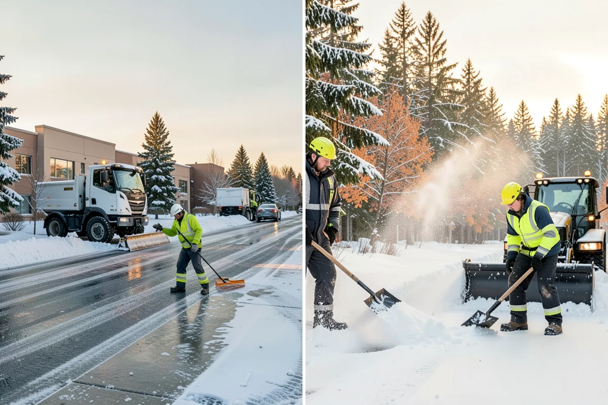 Post-Storm Cleanup in Fircrest, Pierce County, WA - We return once the storm's accumulation has stopped