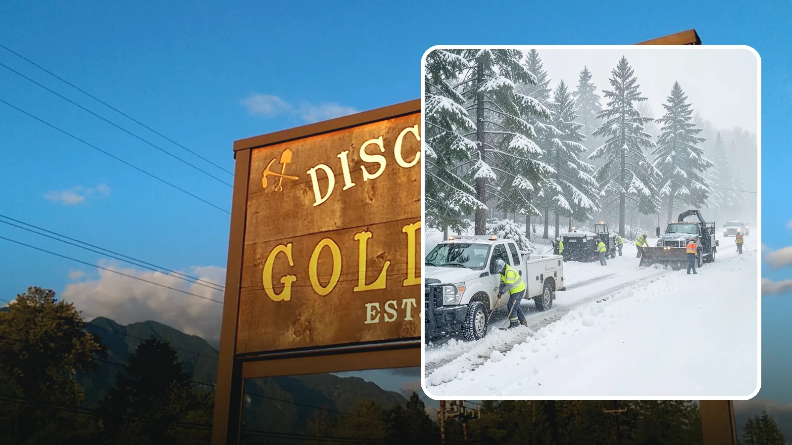 Post-Storm Cleanup in Gold Bar, Snohomish County, WA - Thorough follow-up clearing that removes leftover snow, ice, and slush after the main event passes.