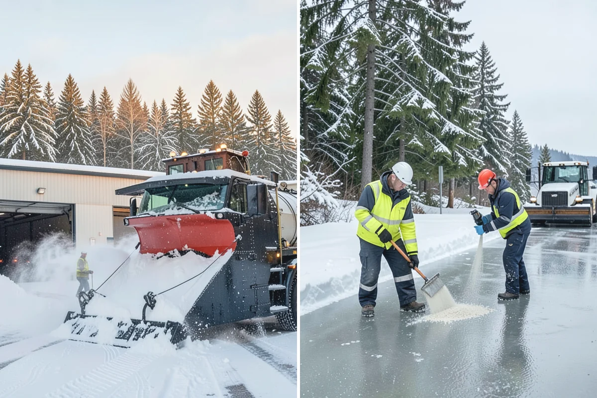 Post-Storm Cleanup in Gold Bar, Snohomish County, WA - We return once the storm's accumulation has stopped