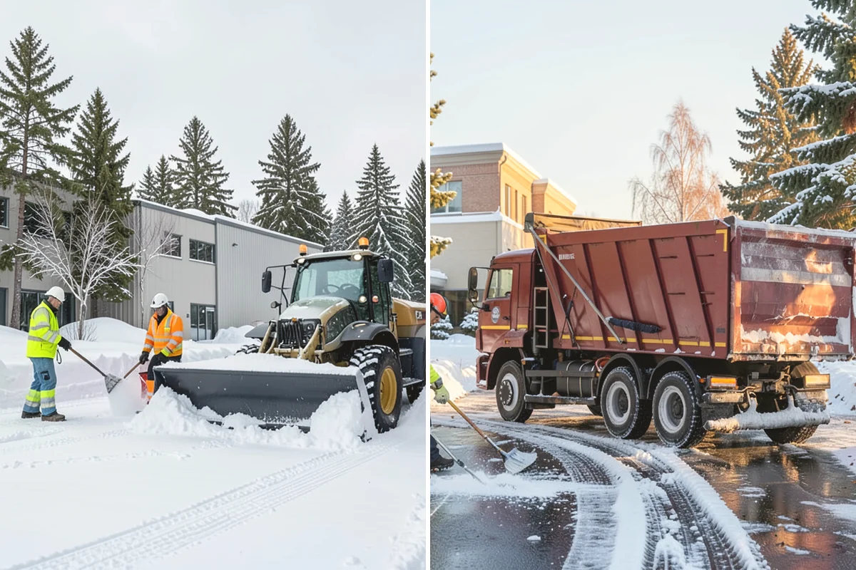 Post-Storm Cleanup in Issaquah, King County, WA - We return once the storm's accumulation has stopped