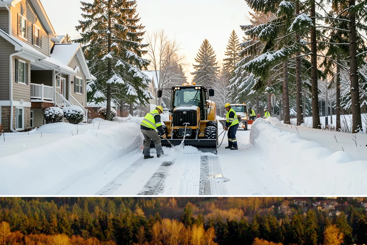 Post-Storm Cleanup in Kenmore, King County, WA - Cleanup visits follow storms throughout winter, with the greatest need during January and February freeze-thaw cycles.