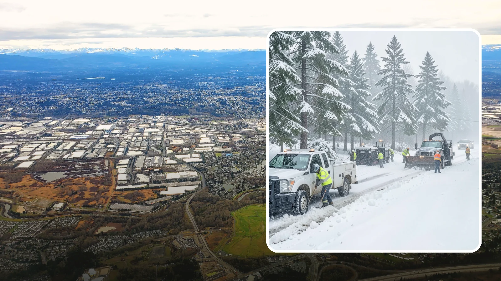 Post-Storm Cleanup in Kent, King County, WA - Thorough follow-up clearing that removes leftover snow, ice, and slush after the main event passes.
