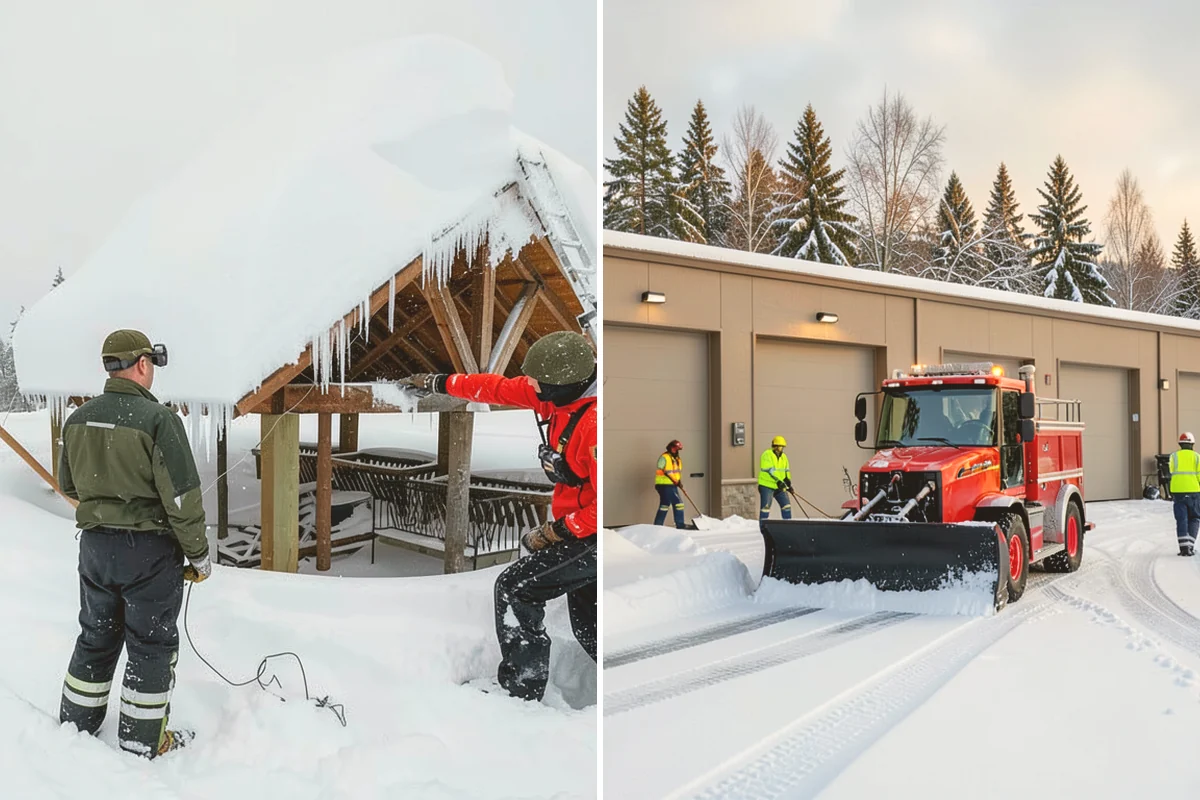 Post-Storm Cleanup in Kent, King County, WA - We return once the storm's accumulation has stopped