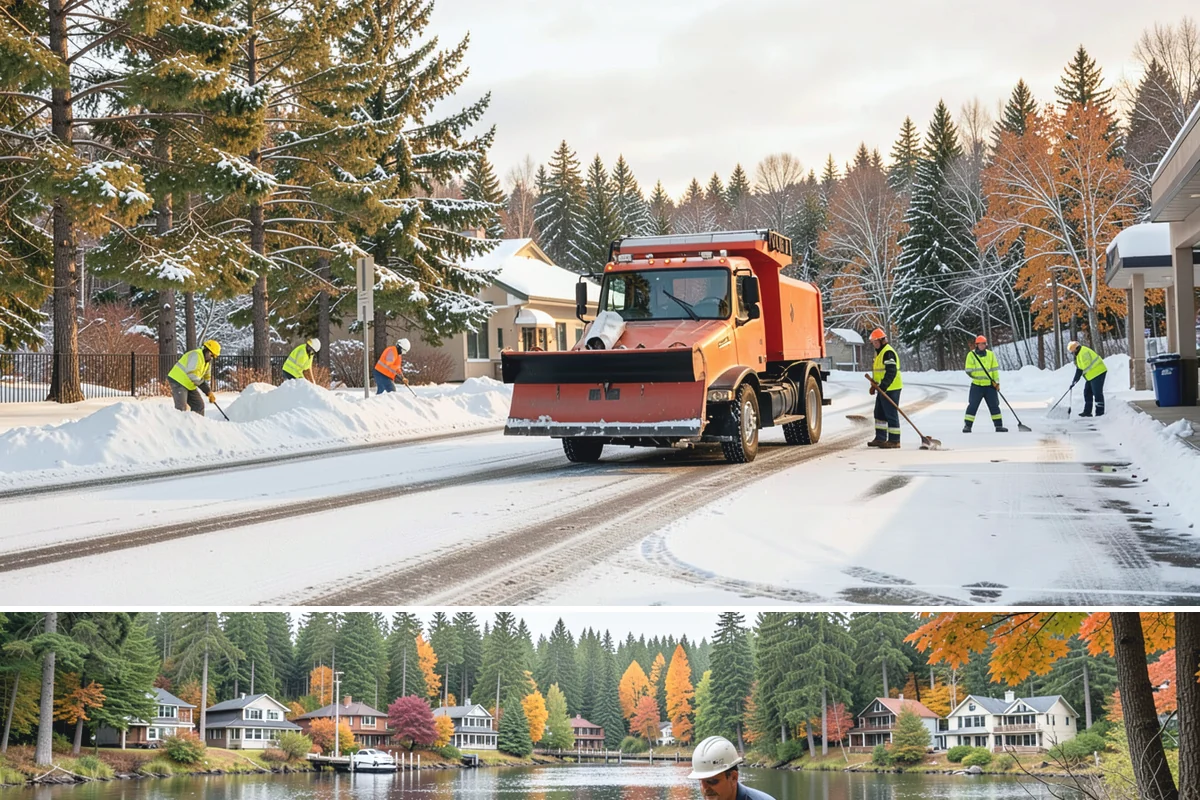 Post-Storm Cleanup in La Conner, Skagit County, WA - Cleanup visits follow storms throughout winter, with the greatest need during January and February freeze-thaw cycles.