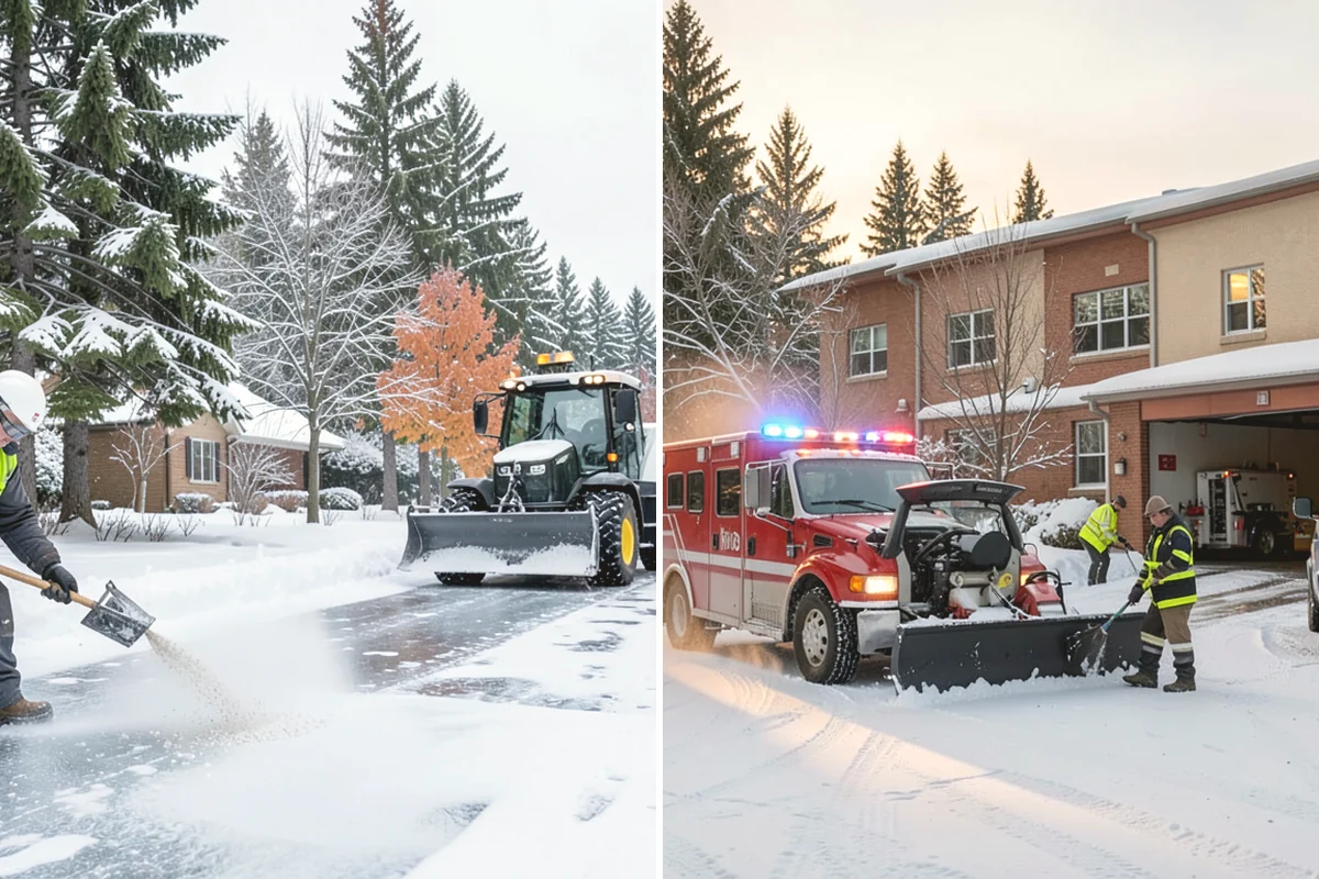 Post-Storm Cleanup in Lake Stevens, Snohomish County, WA - We return once the storm's accumulation has stopped