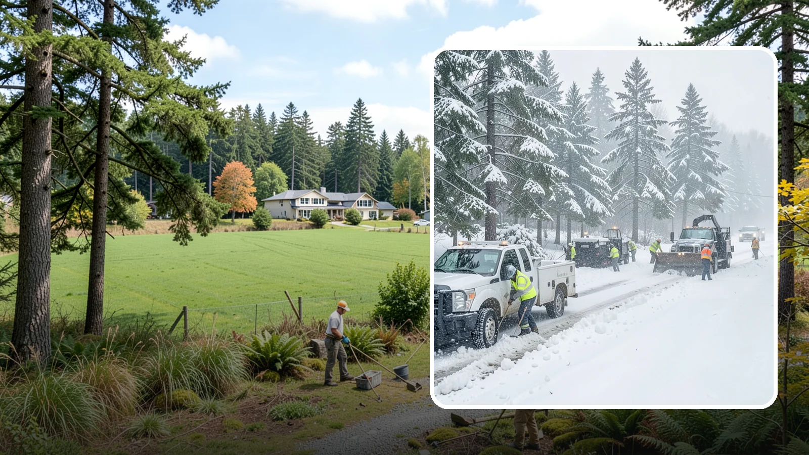 Post-Storm Cleanup in Lyman, Skagit County, WA - Thorough follow-up clearing that removes leftover snow, ice, and slush after the main event passes.