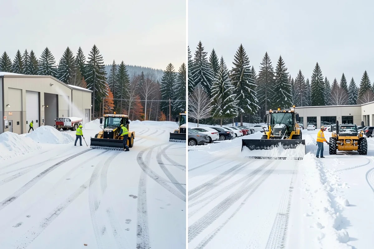 Post-Storm Cleanup in Lyman, Skagit County, WA - We return once the storm's accumulation has stopped
