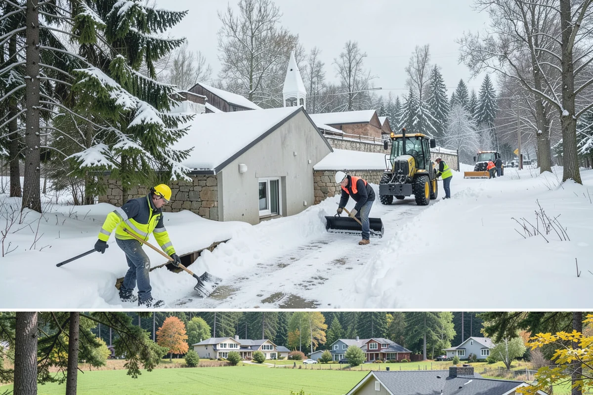 Post-Storm Cleanup in Lyman, Skagit County, WA - Cleanup visits follow storms throughout winter, with the greatest need during January and February freeze-thaw cycles.