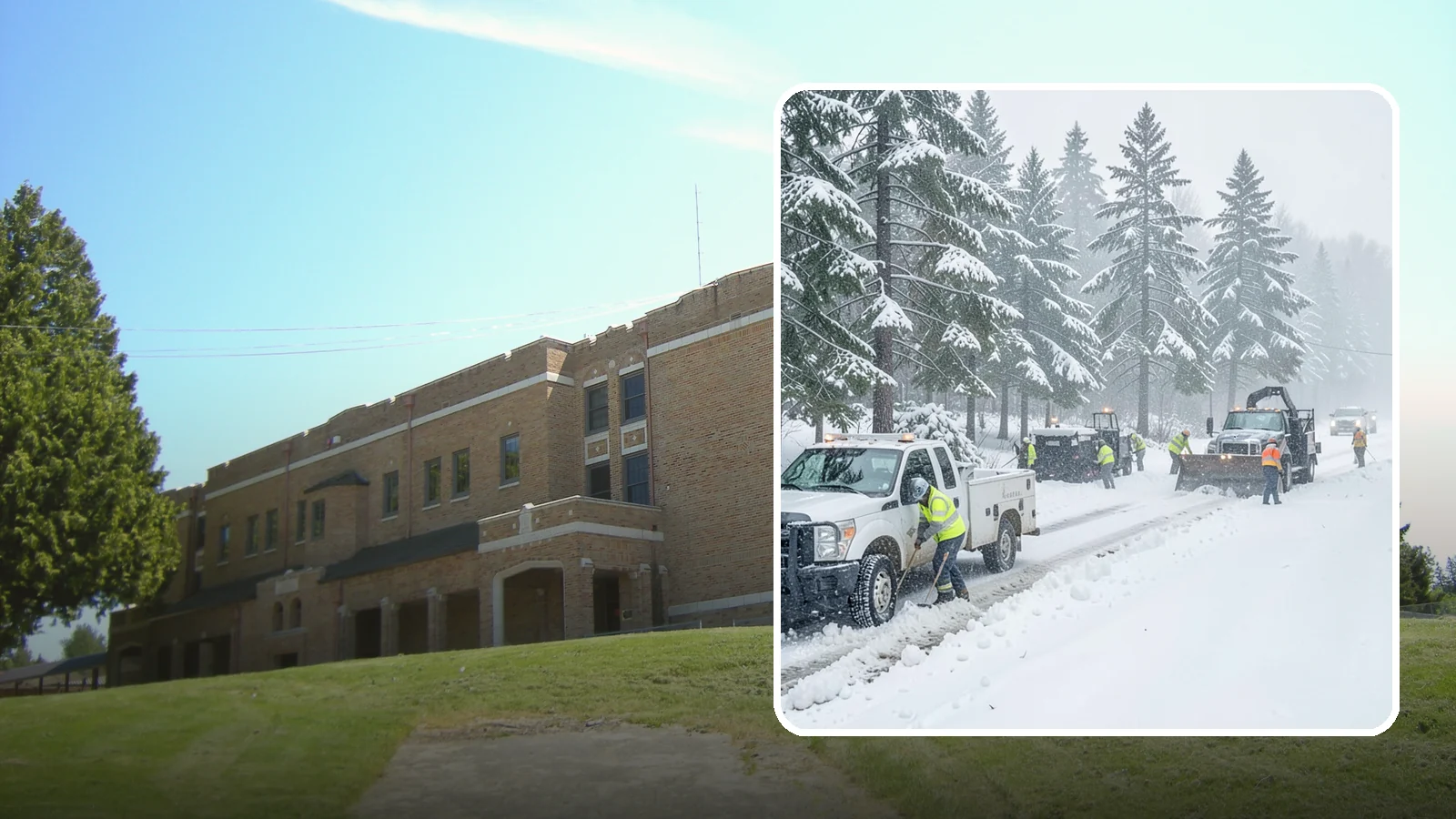 Post-Storm Cleanup in Maple Valley, King County, WA - Thorough follow-up clearing that removes leftover snow, ice, and slush after the main event passes.
