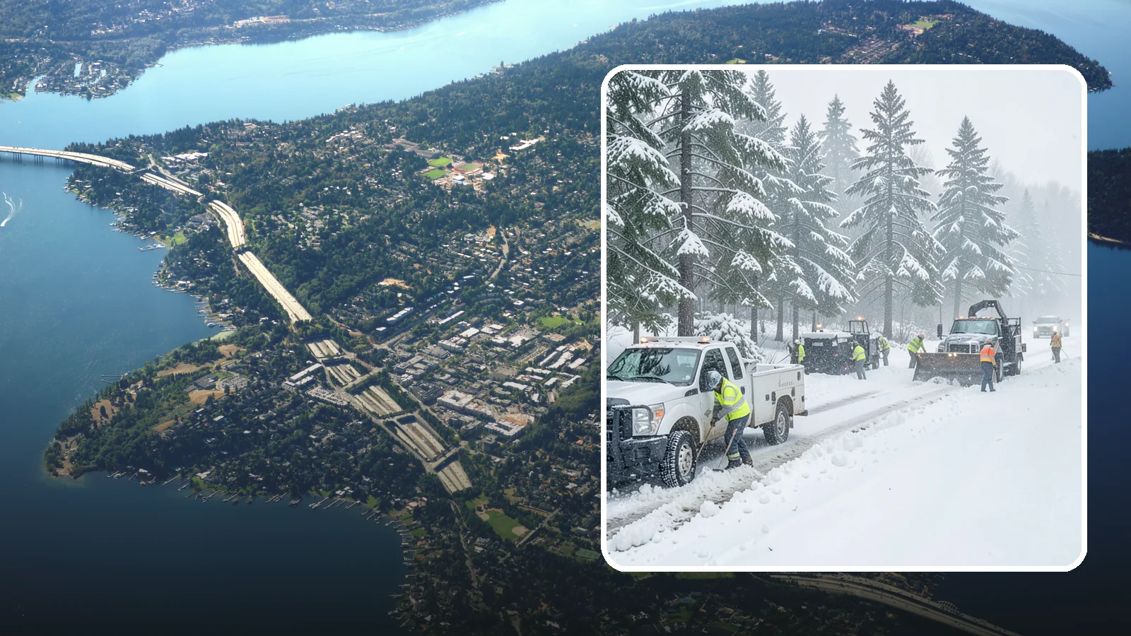 Post-Storm Cleanup in Mercer Island, King County, WA - Thorough follow-up clearing that removes leftover snow, ice, and slush after the main event passes.