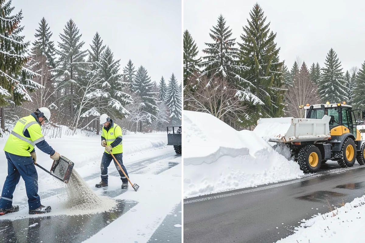 Post-Storm Cleanup in Mercer Island, King County, WA - We return once the storm's accumulation has stopped