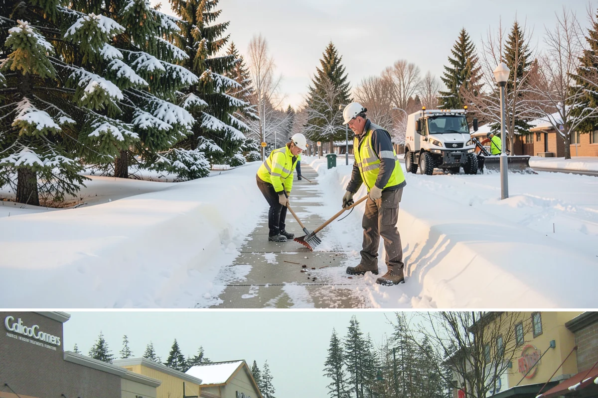 Post-Storm Cleanup in Mill Creek, Snohomish County, WA - Cleanup visits follow storms throughout winter, with the greatest need during January and February freeze-thaw cycles.