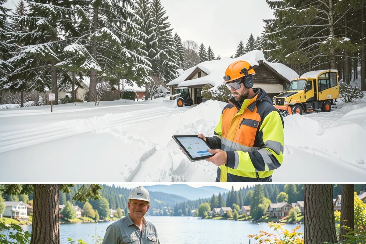 Post-Storm Cleanup in Milton, King County, WA - Cleanup visits follow storms throughout winter, with the greatest need during January and February freeze-thaw cycles.
