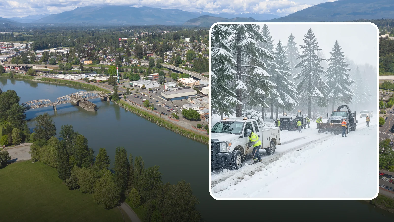 Post-Storm Cleanup in Mount Vernon, Skagit County, WA - Thorough follow-up clearing that removes leftover snow, ice, and slush after the main event passes.