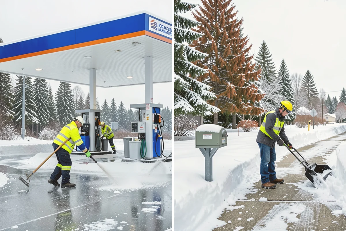 Post-Storm Cleanup in Mount Vernon, Skagit County, WA - We return once the storm's accumulation has stopped