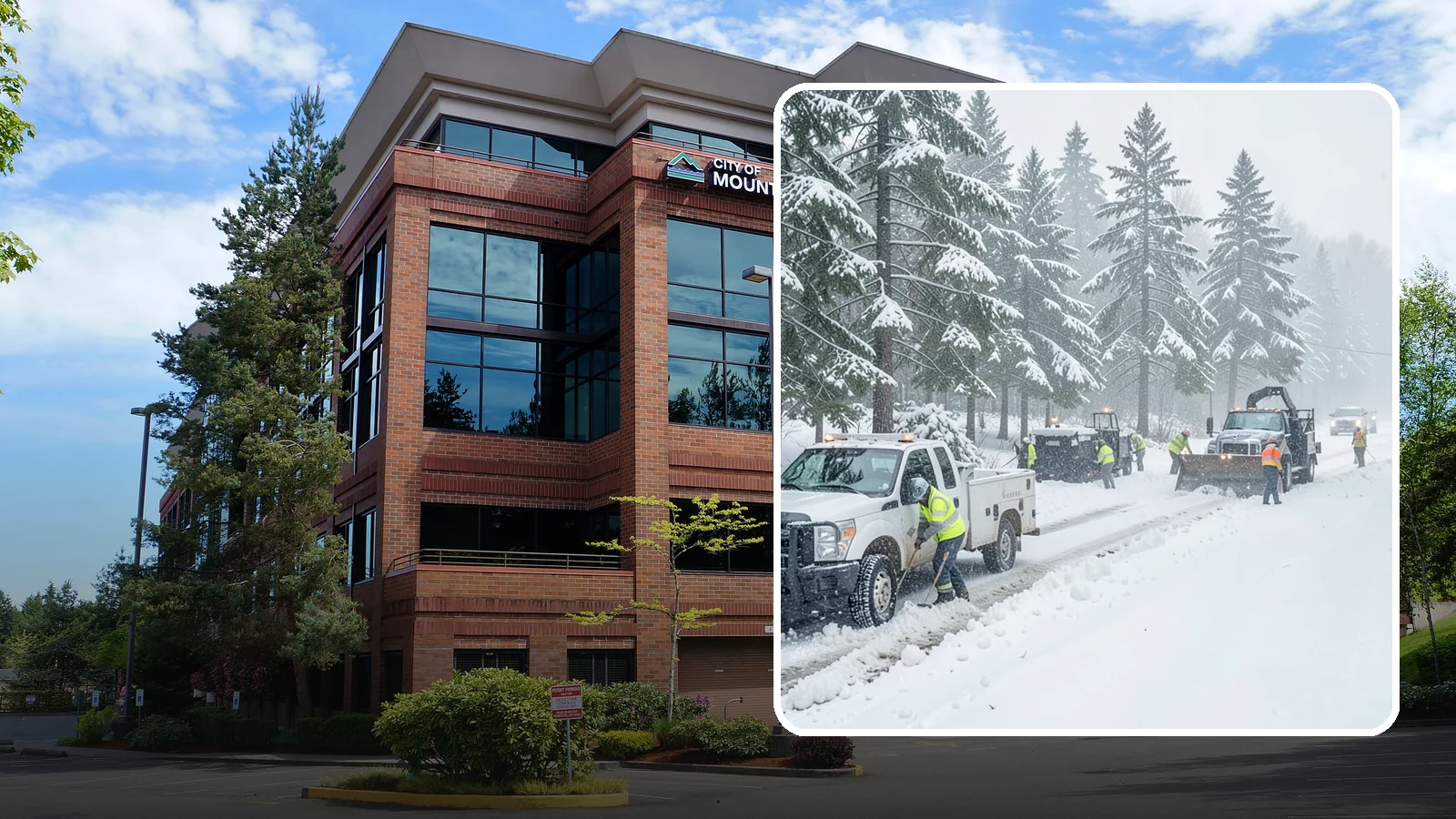 Post-Storm Cleanup in Mountlake Terrace, Snohomish County, WA - Thorough follow-up clearing that removes leftover snow, ice, and slush after the main event passes.