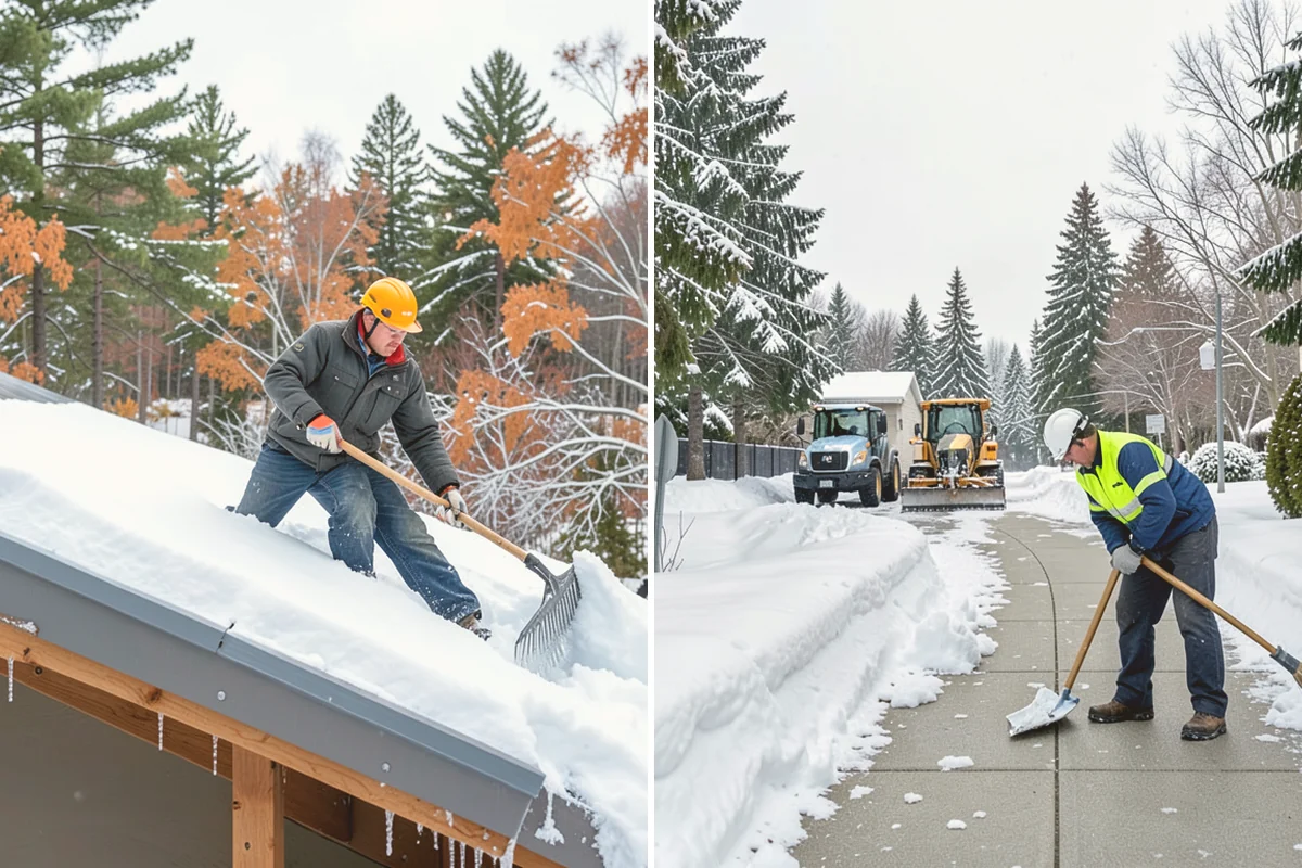 Post-Storm Cleanup in Newcastle, King County, WA - We return once the storm's accumulation has stopped