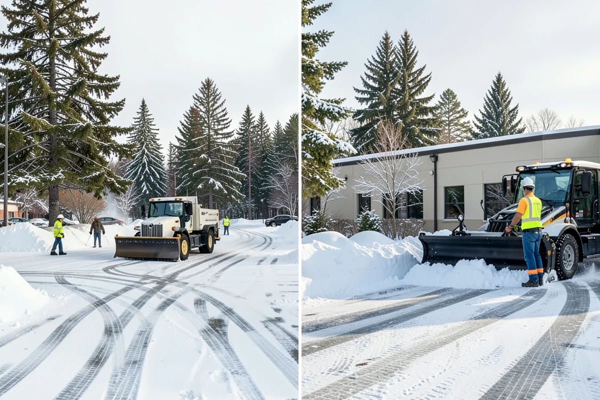 Post-Storm Cleanup in Normandy Park, King County, WA - We return once the storm's accumulation has stopped